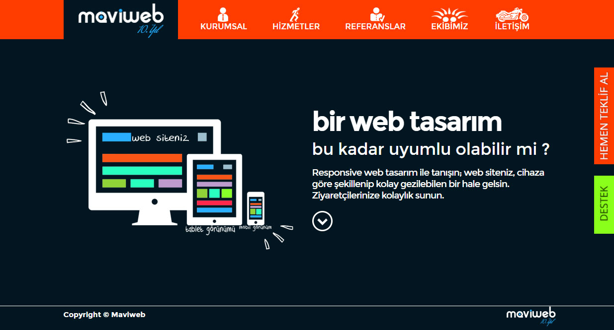 Maviweb, MediaClick web sitesini taklit etti :)