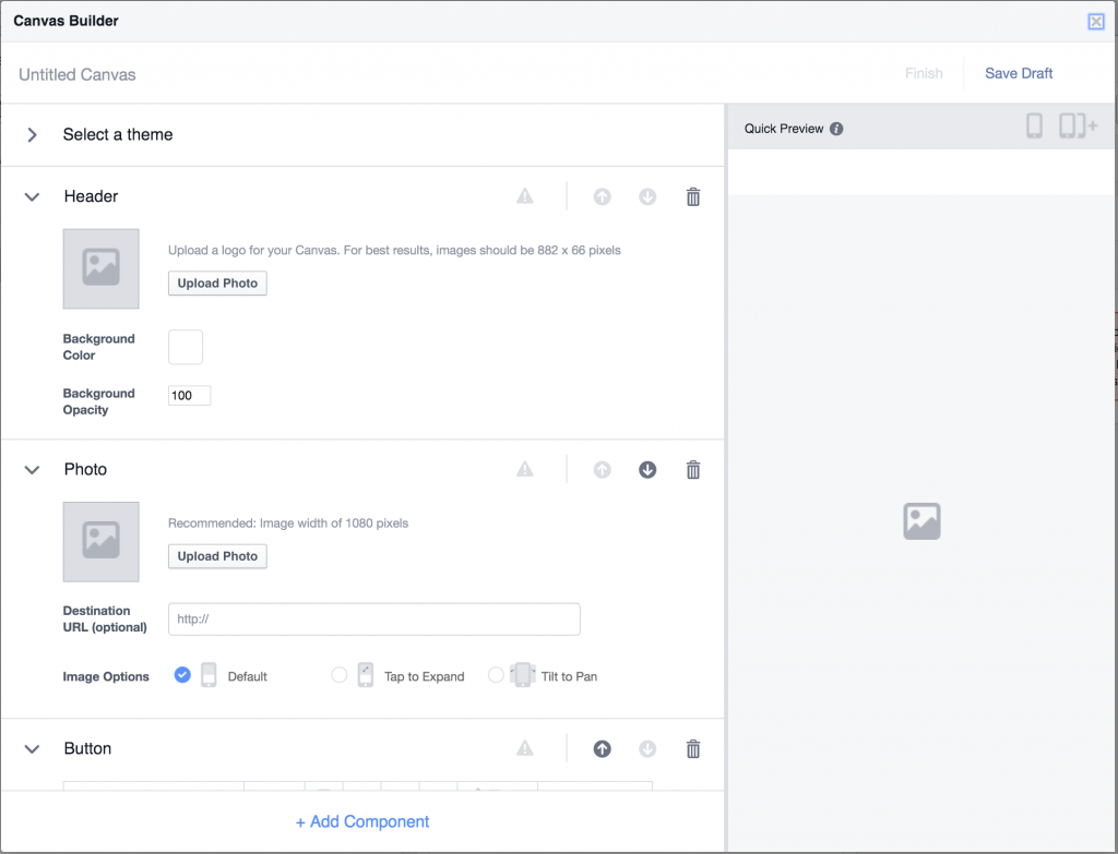 Facebook canvas nedir?