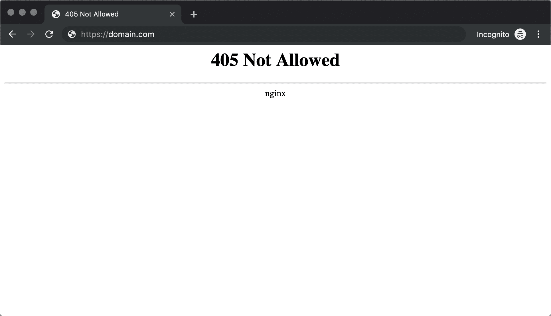 Http Error 405 Hatası Nedir? Nasıl Düzeltilir?